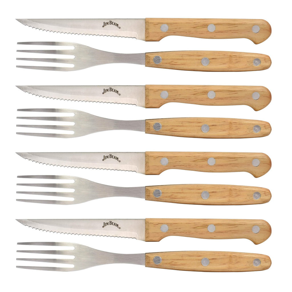 8-Piece Set: Steak Knife and Fork Set