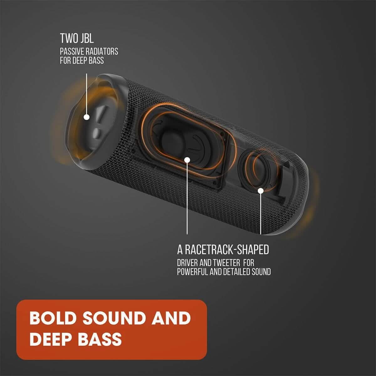 JBL Flip 6 ポータブル Bluetoothスピーカー（整備済み）
