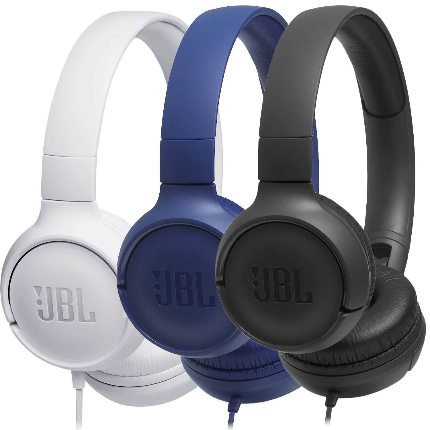 JBL TUNE 500 Wired On-Ear Headphones