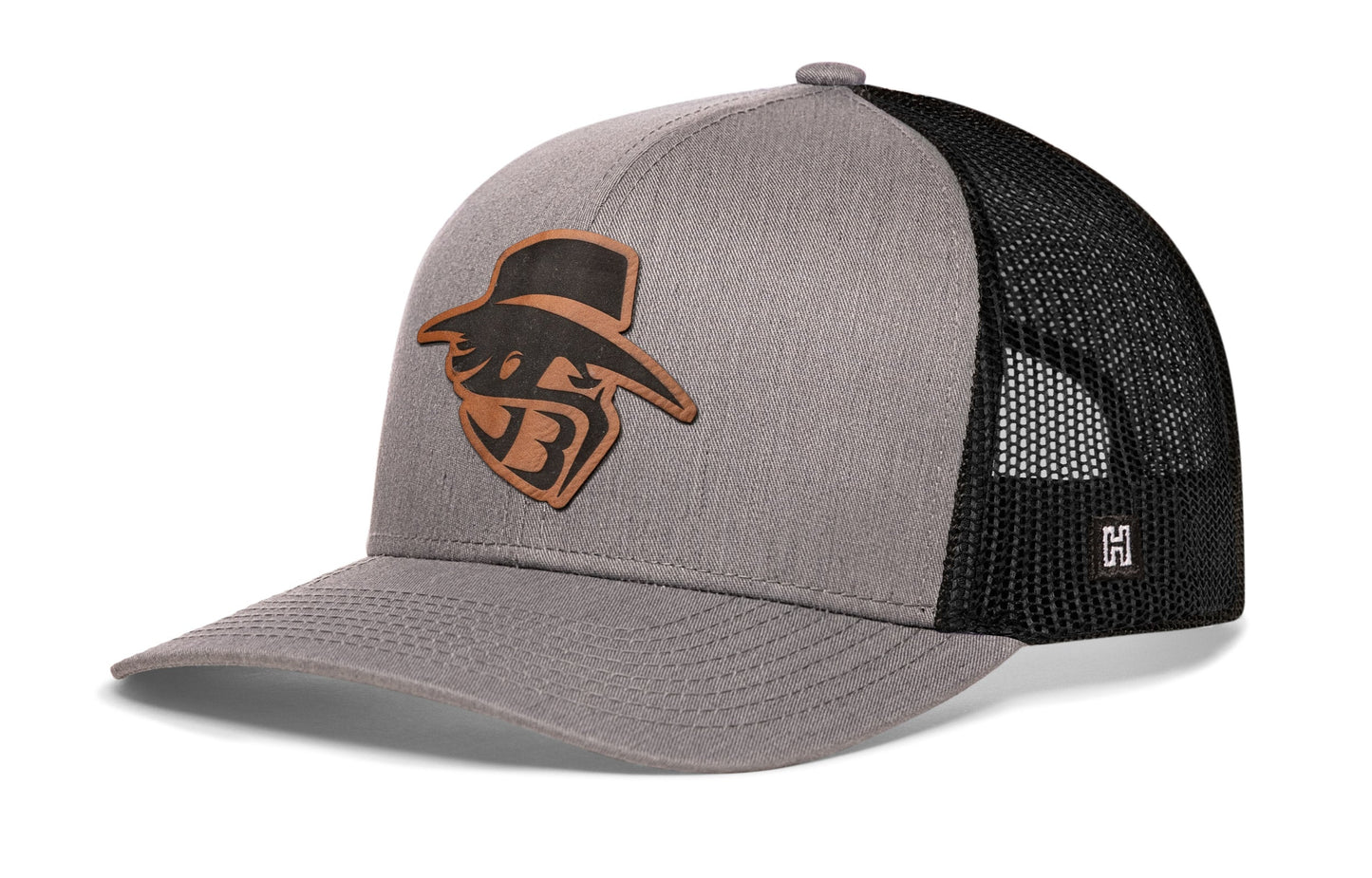 JBR Logo  |  Poly Leather Snapback