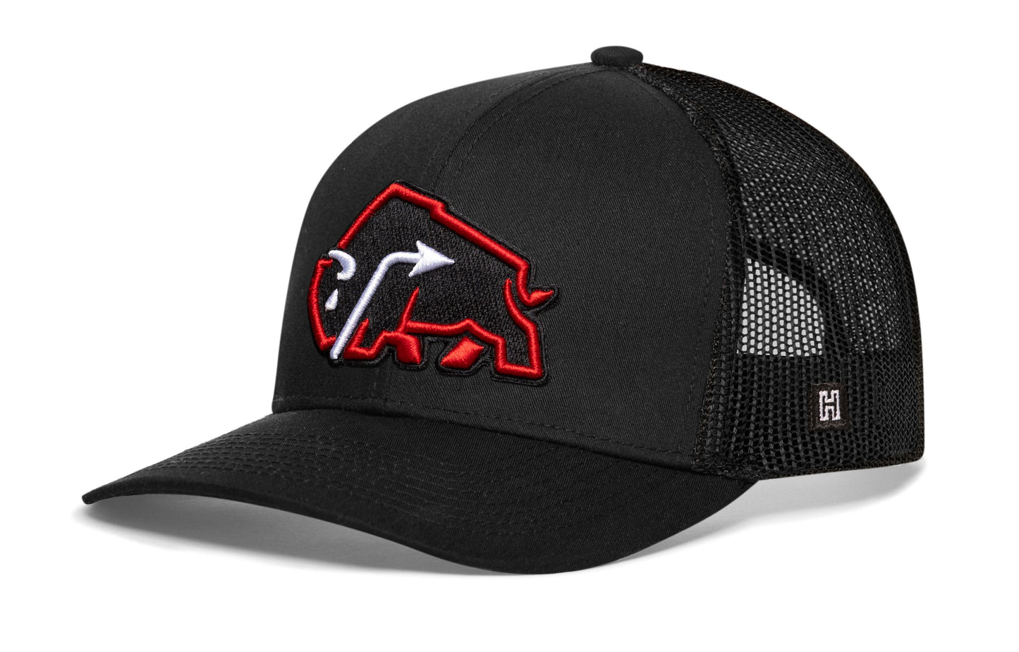JBR x Haka Red Bison  |  Buffalo Snapback
