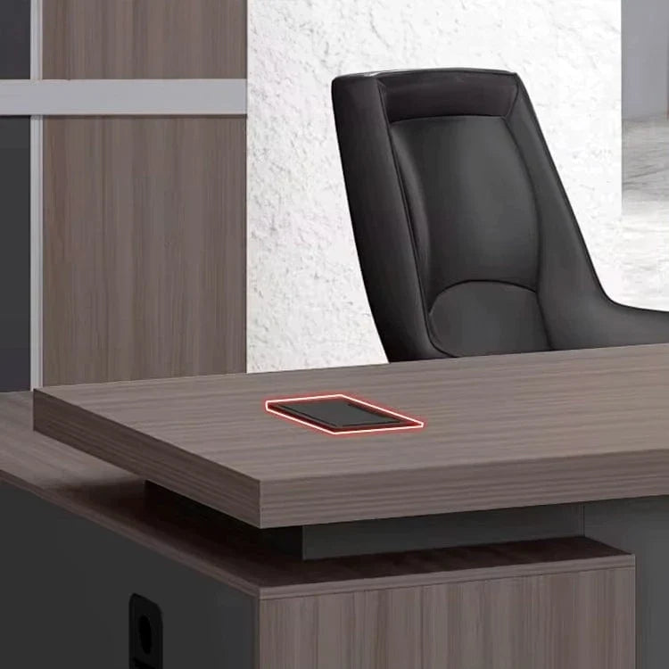 Bristol · Modern L-Shaped Executive Desk