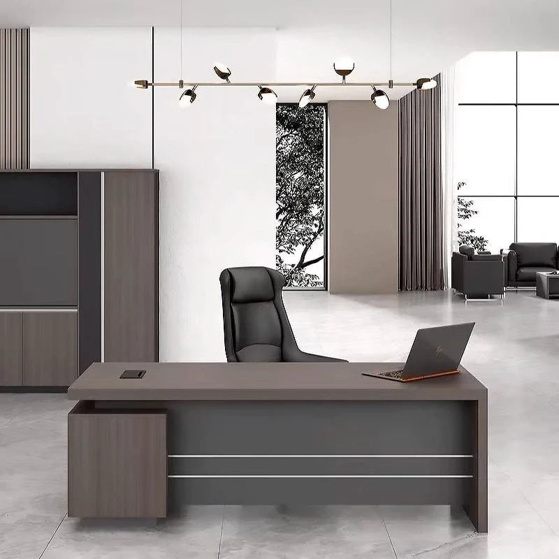 Bristol · Modern L-Shaped Executive Desk