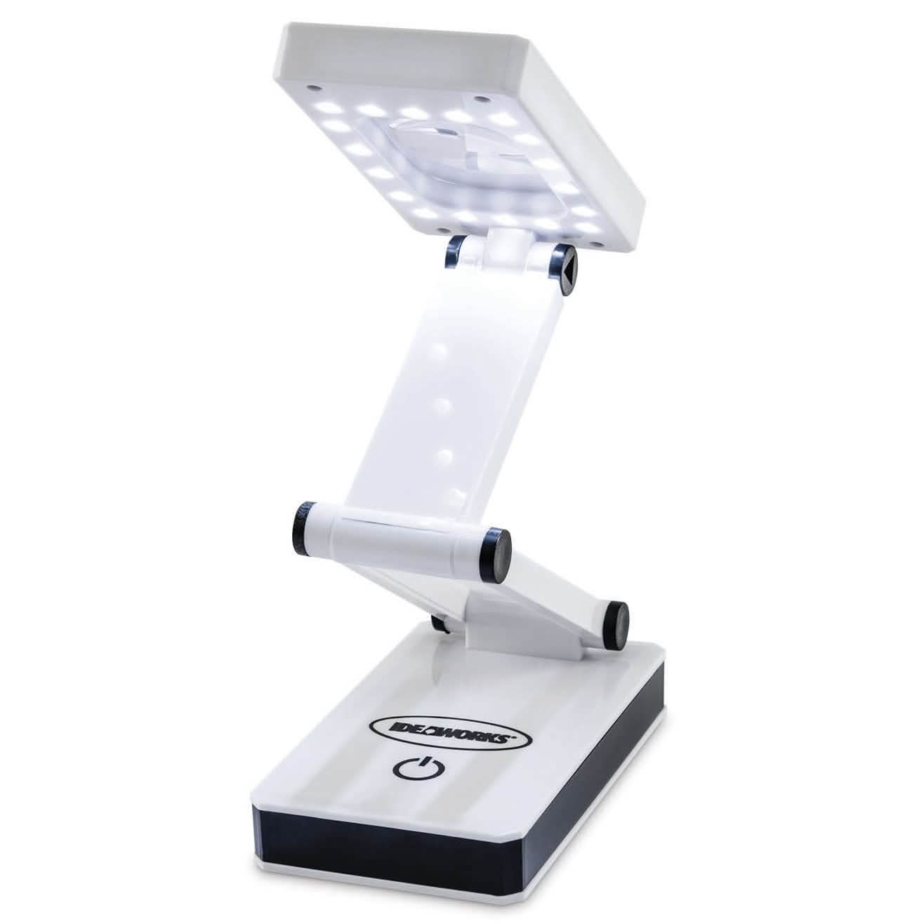 Lampe LED portable ultra-lumineuse avec loupe 3X