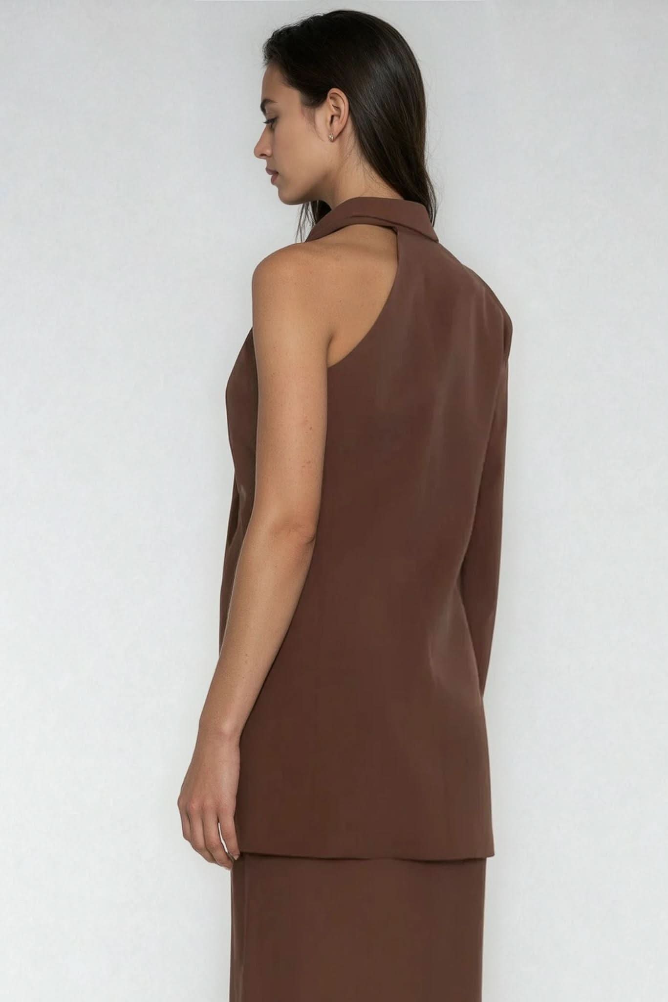 Julie One Shoulder Blazer