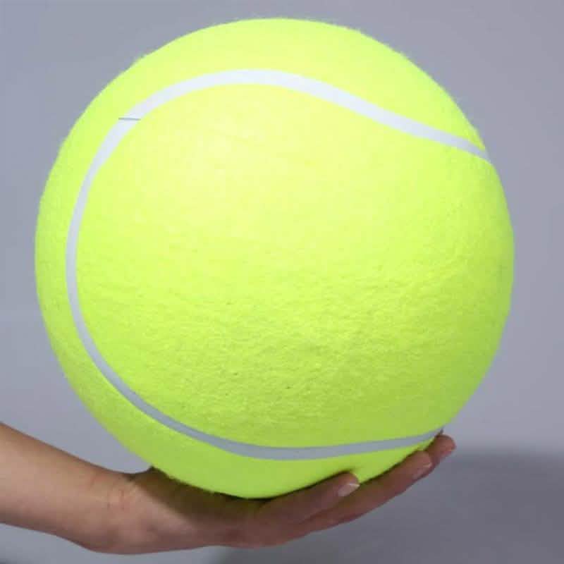 Balle de tennis géante pour autographes, chiens et enfants