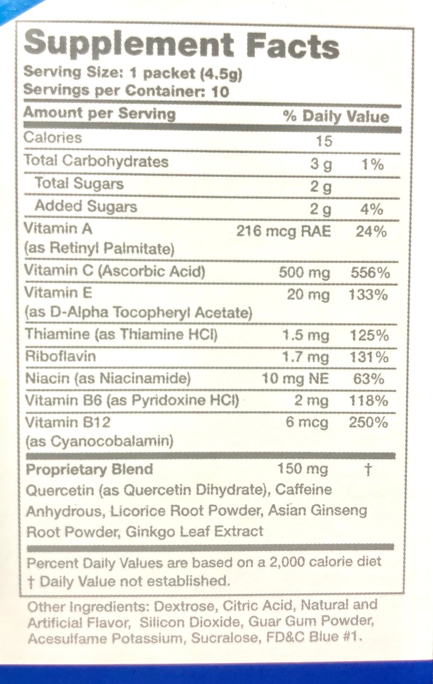 Jump Start Energy Drink Mix (Exp 7/31/2026)