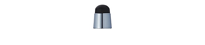 Tech3+™ Stylus Top Accessory - Translucent Frosty Steel