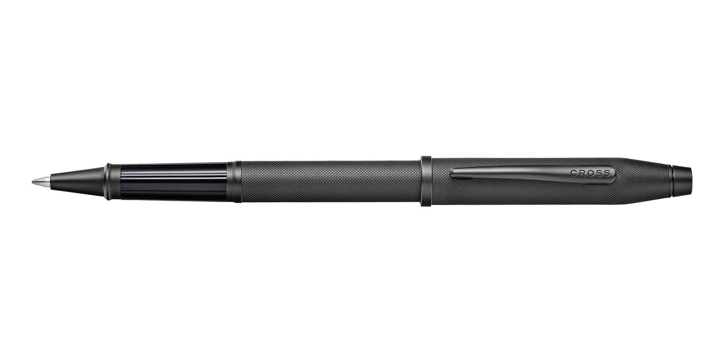 Century® II Black PVD Micro-knurl Rollerball Pen