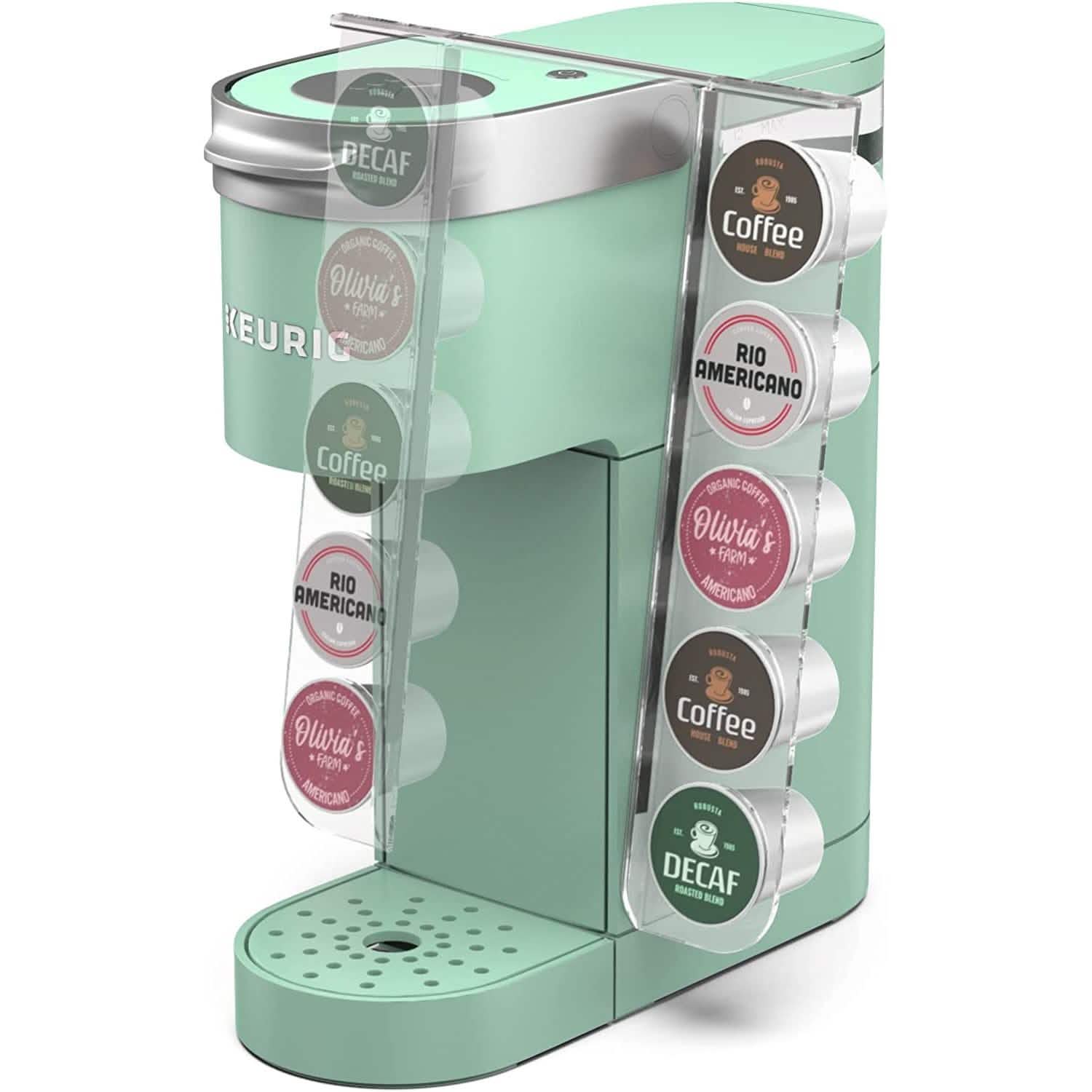 Organisateur de dosettes K-Cup pour cafetières Keurig K-Mini et K-Mini Plus à portion individuelle