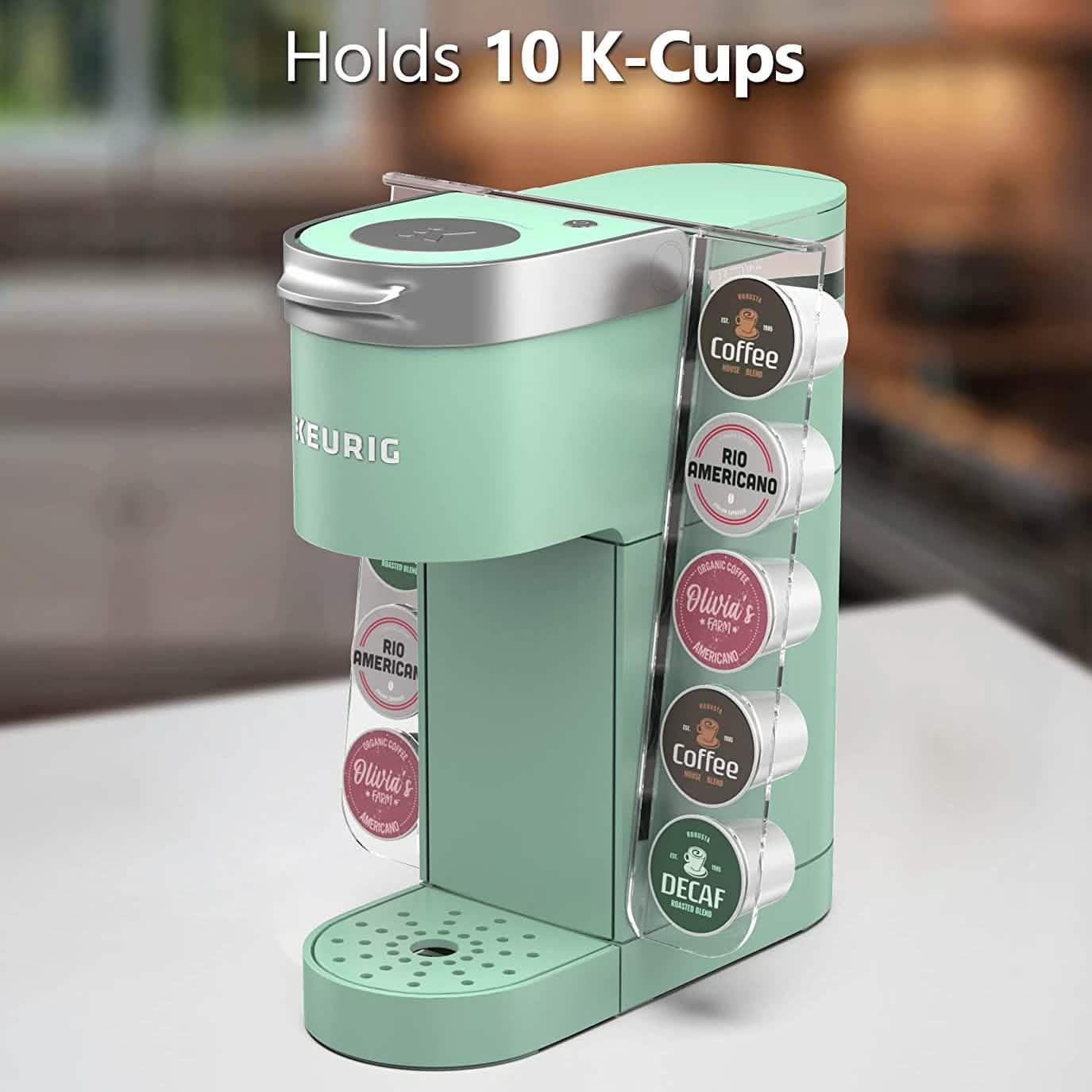 Organisateur de dosettes K-Cup pour cafetières Keurig K-Mini et K-Mini Plus à portion individuelle