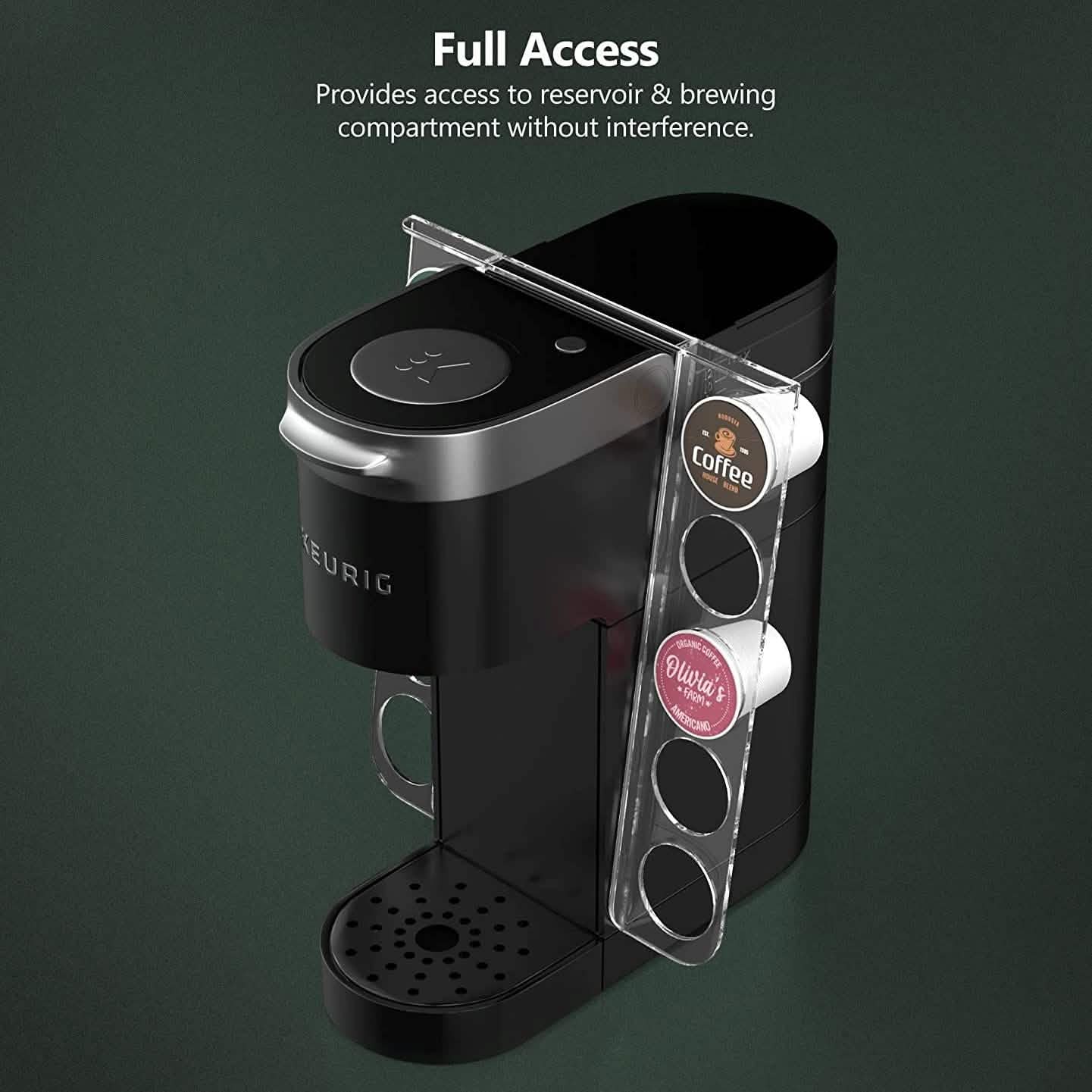 Organisateur de dosettes K-Cup pour cafetières Keurig K-Mini et K-Mini Plus à portion individuelle