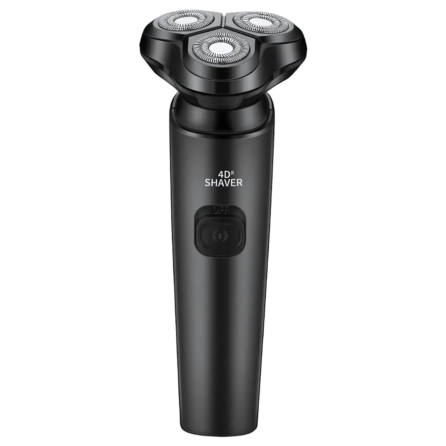 SonicGlide 3-Head Rotary Electric Shaver – Waterproof & Rechargeable