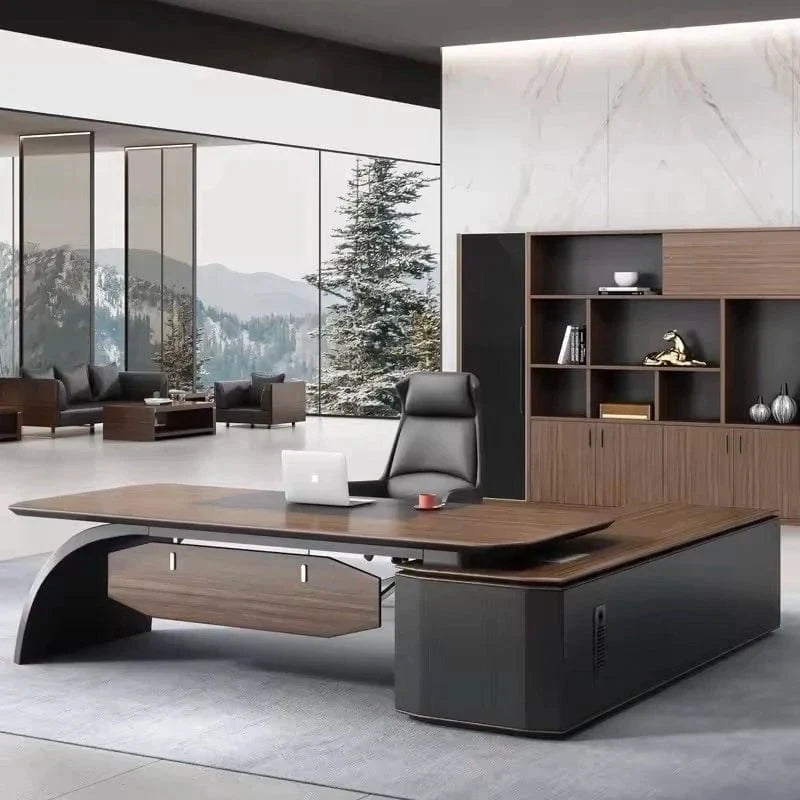 Ventura · Modern L-Shaped Executive Desk