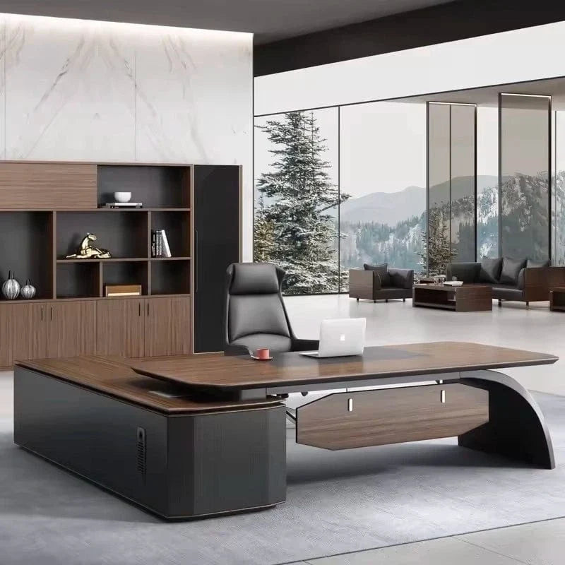 Ventura · Modern L-Shaped Executive Desk