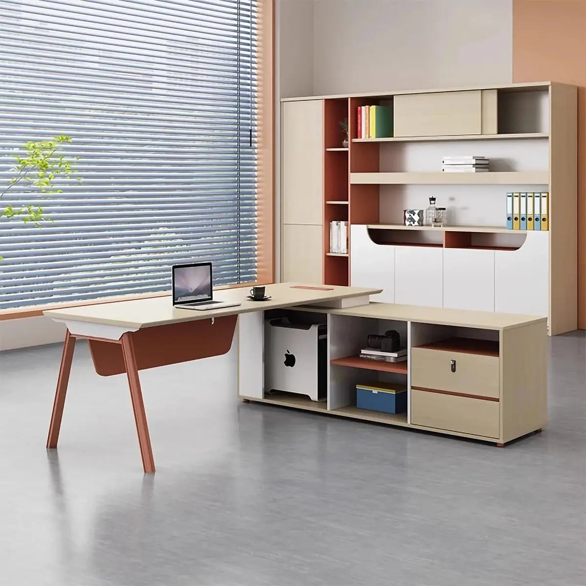 Shaw · Modern L-Shaped Desk