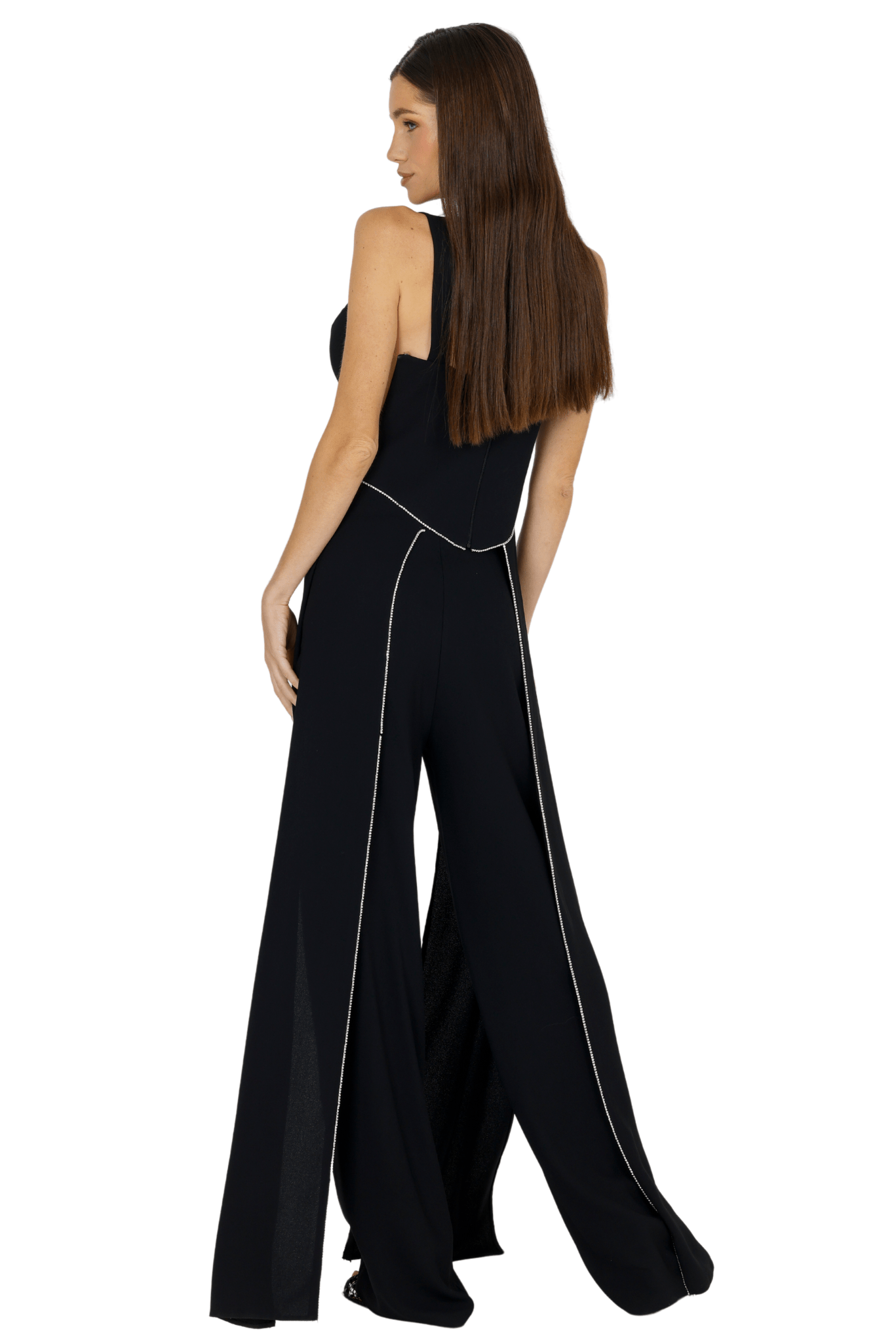 Katerina Grace V-Neck Jumpsuit