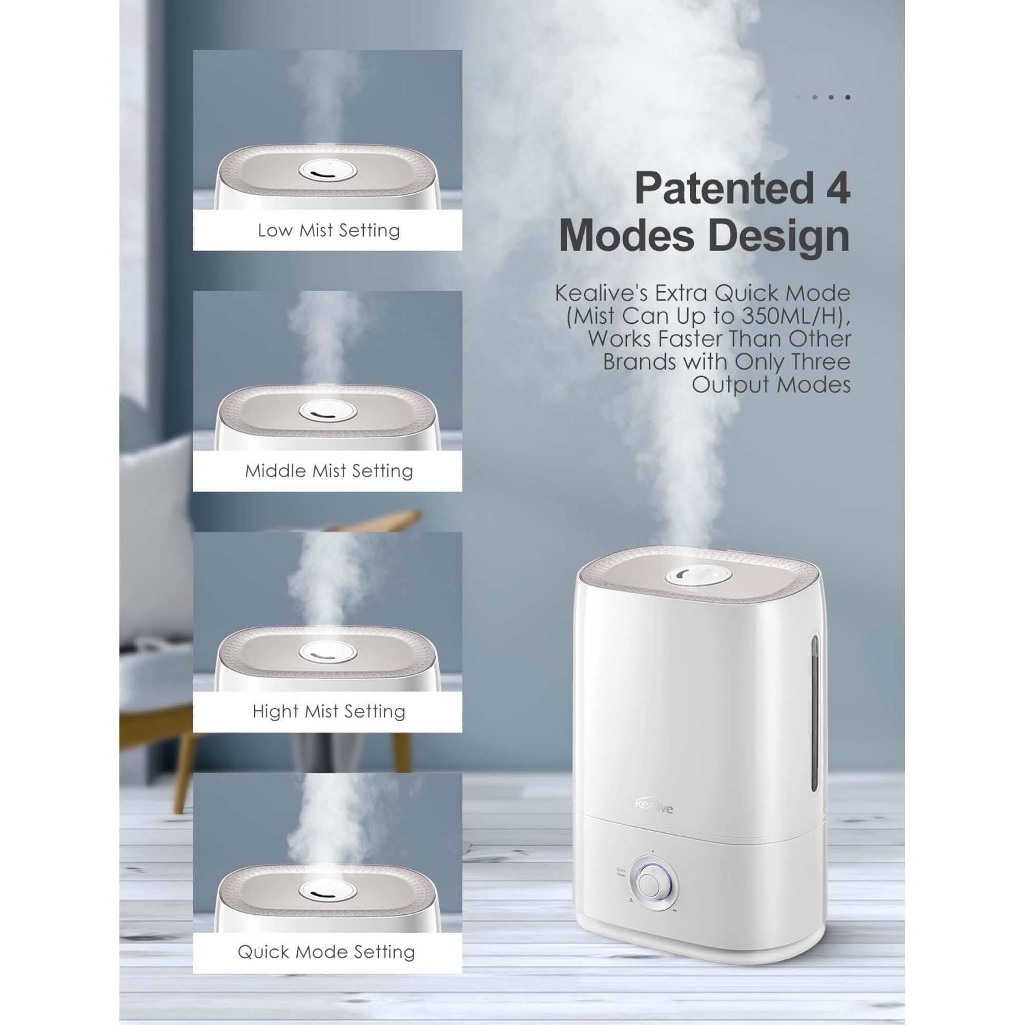 Kealive Cool Mist Humidifier