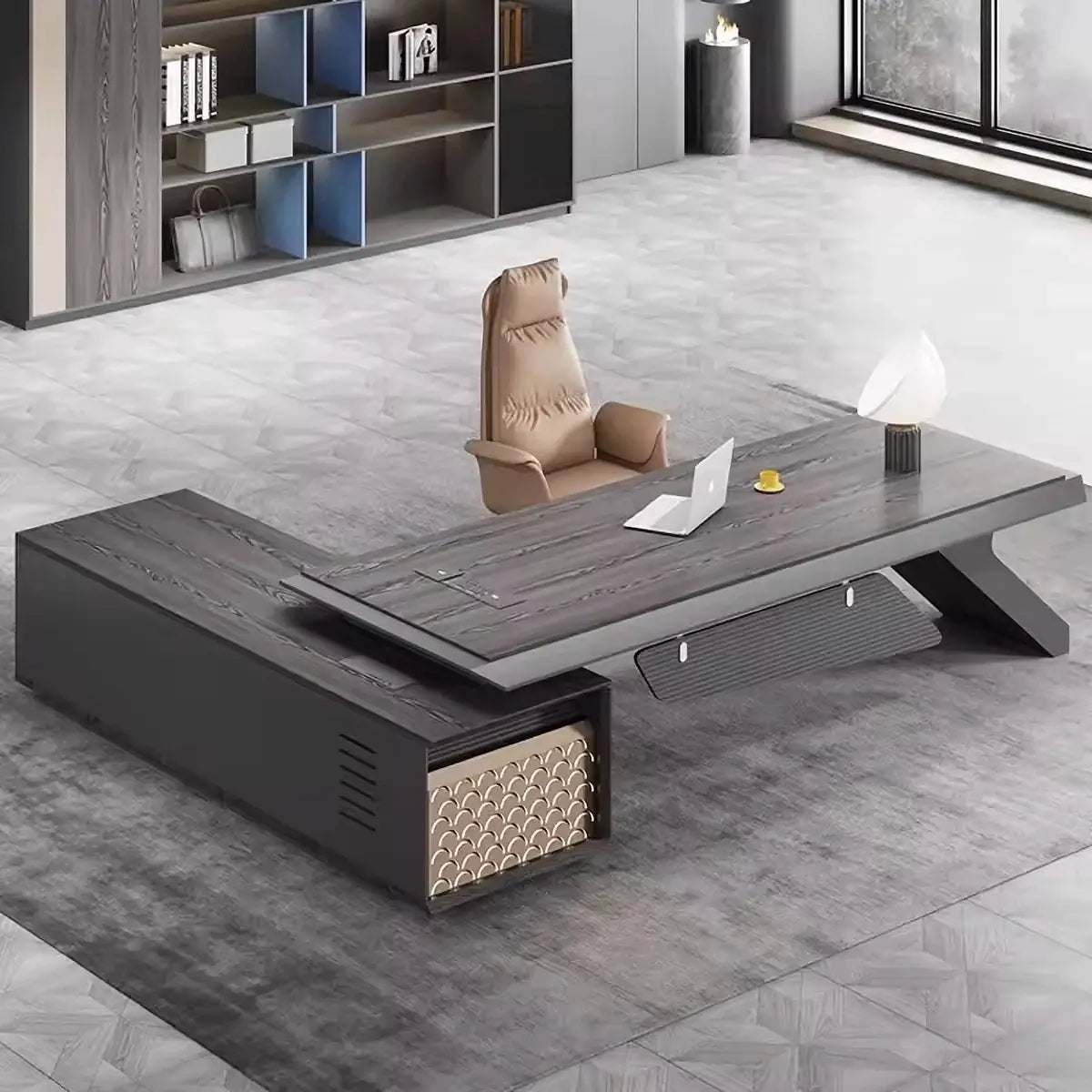 Krosno · Modern L-Shaped Executive Desk