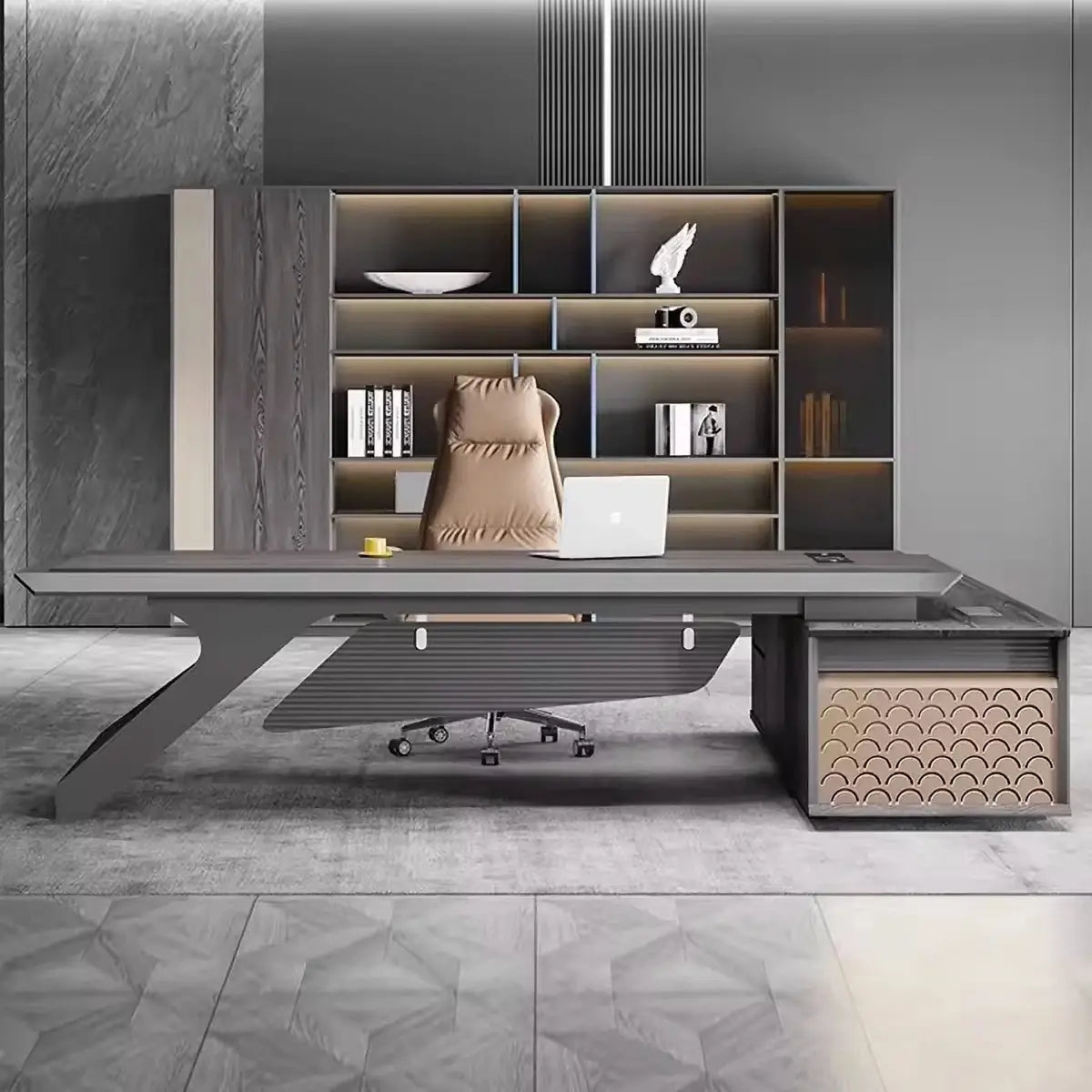 Krosno · Modern L-Shaped Executive Desk