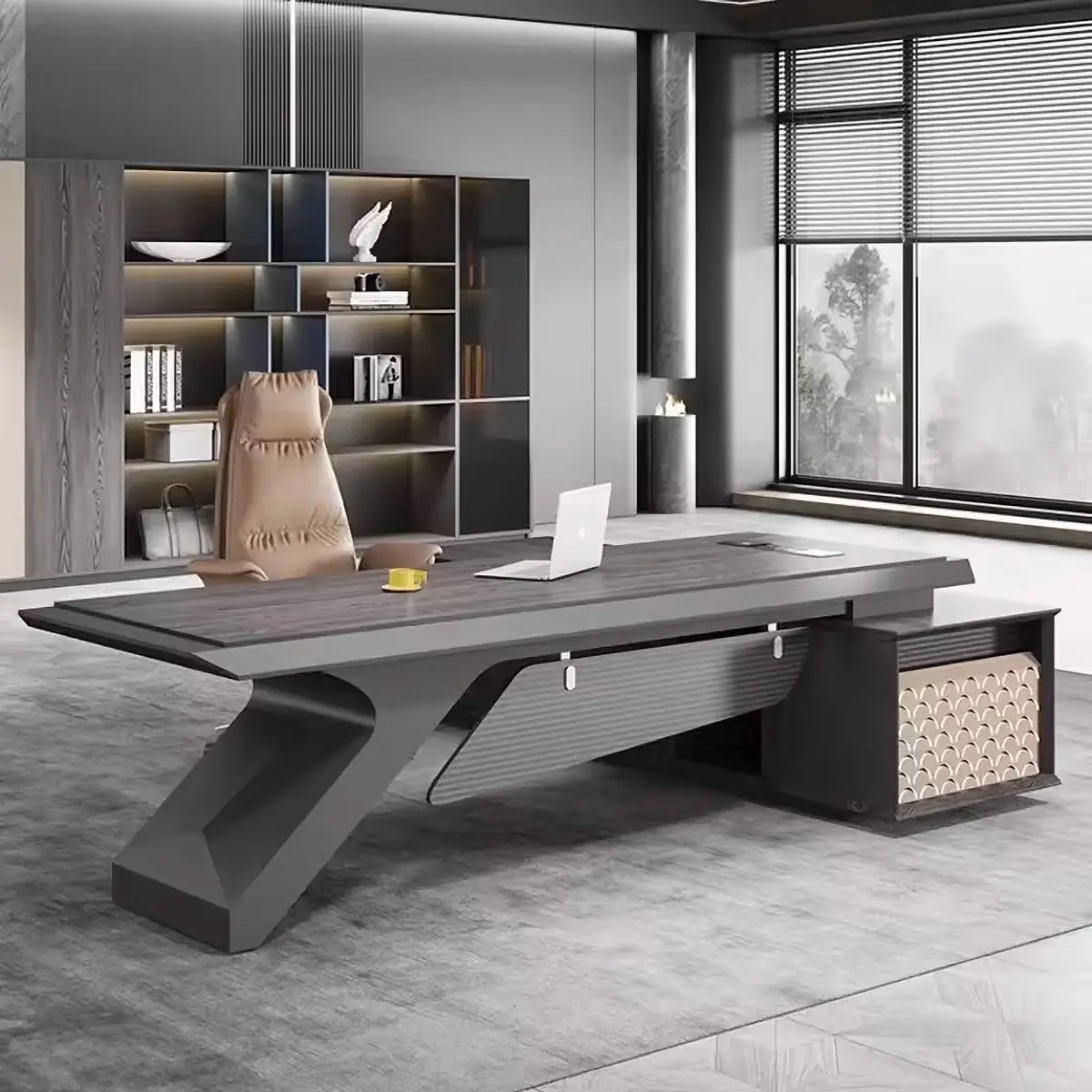 Krosno · Modern L-Shaped Executive Desk