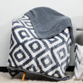Couverture polaire réversible super douce Kensie Sherpa