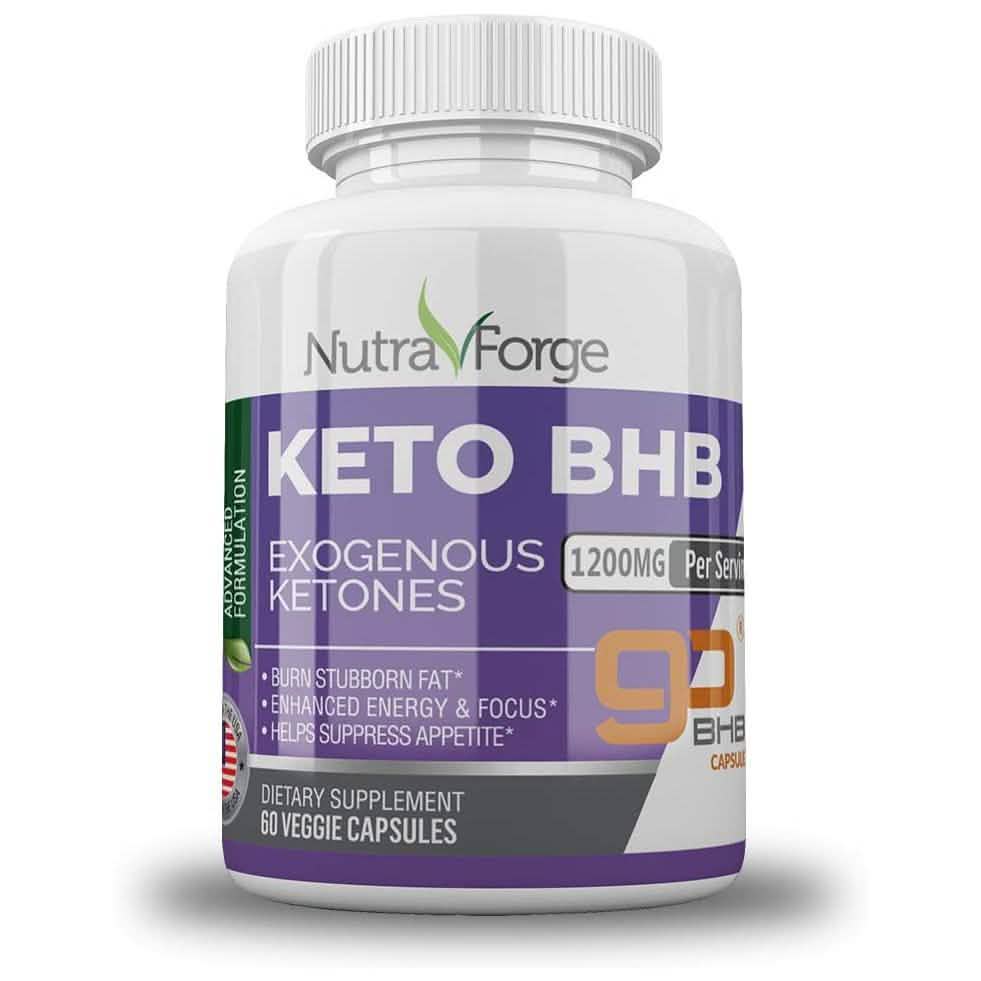 Gélules cétogènes Keto BHB 1200mg pour femmes et hommes