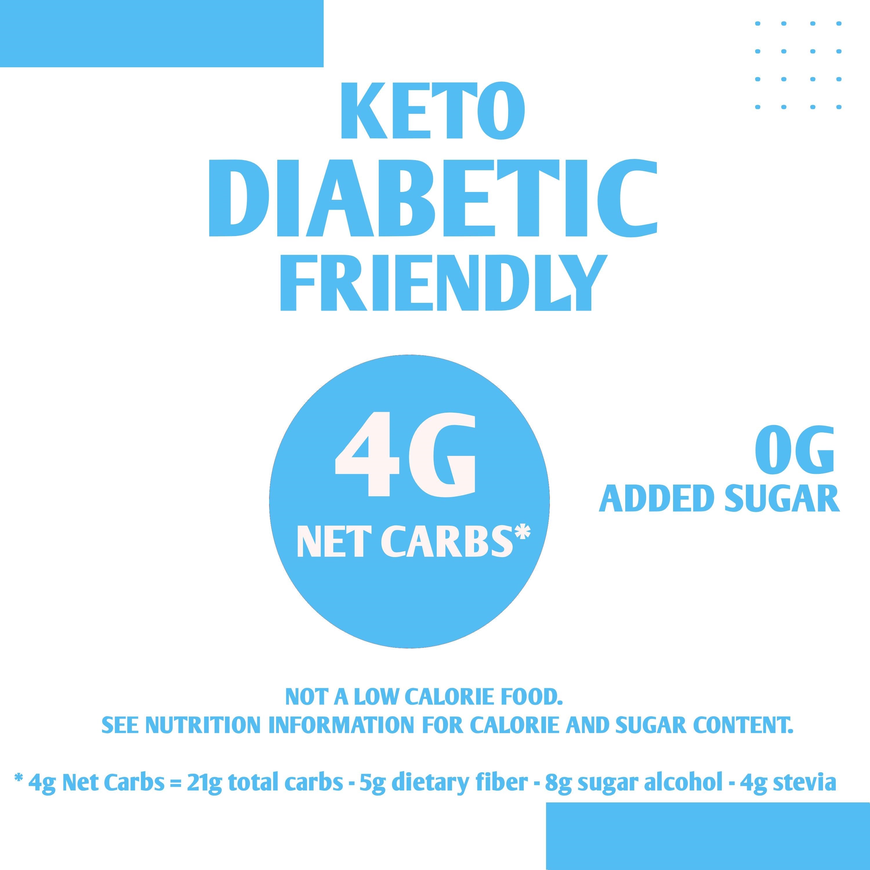 Andy Anand Sugar-Free Keto Triple Chocolate Truffle Cake, 9-Inch, 2 lb – Low-Carb, Gourmet Decadent Dessert, Diabetic-Friendly Birthday Gift