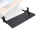 Keyboard Mouse Tray Under Desk Retractable Slide Out Drawer with C Clamp