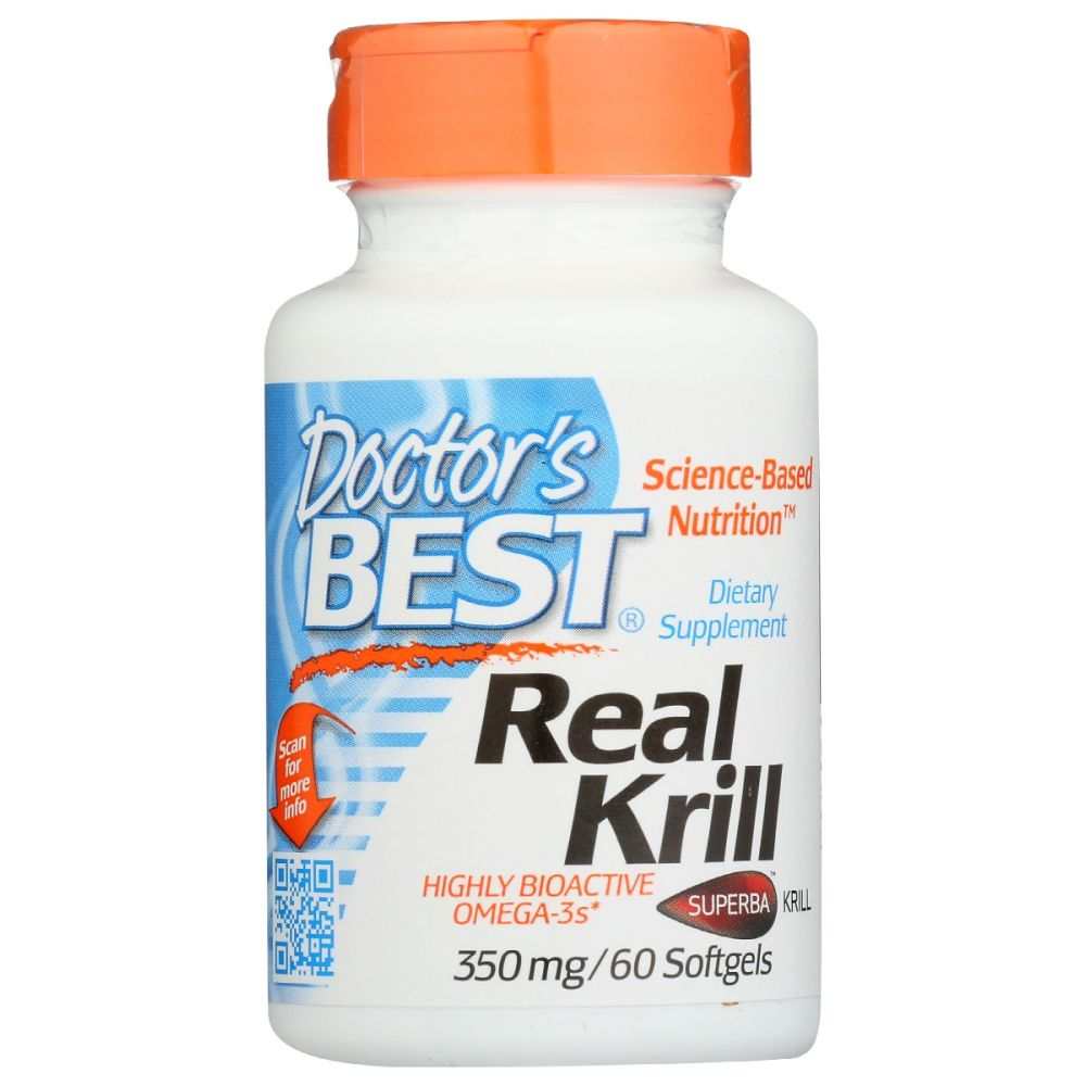 DOCTOR'S BEST: Real Krill 350Mg, 60 sg
