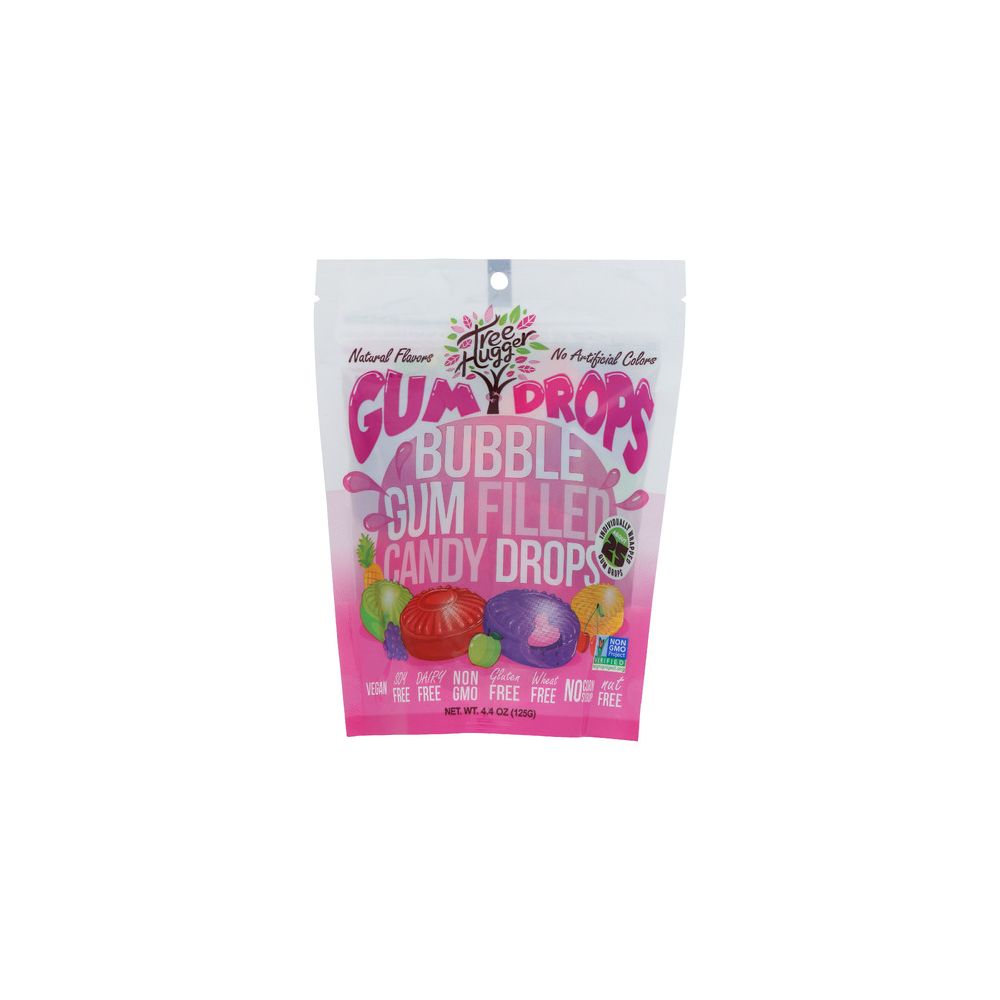 TREE HUGGER: Bubble Gum Candy Drops, 4.4 oz