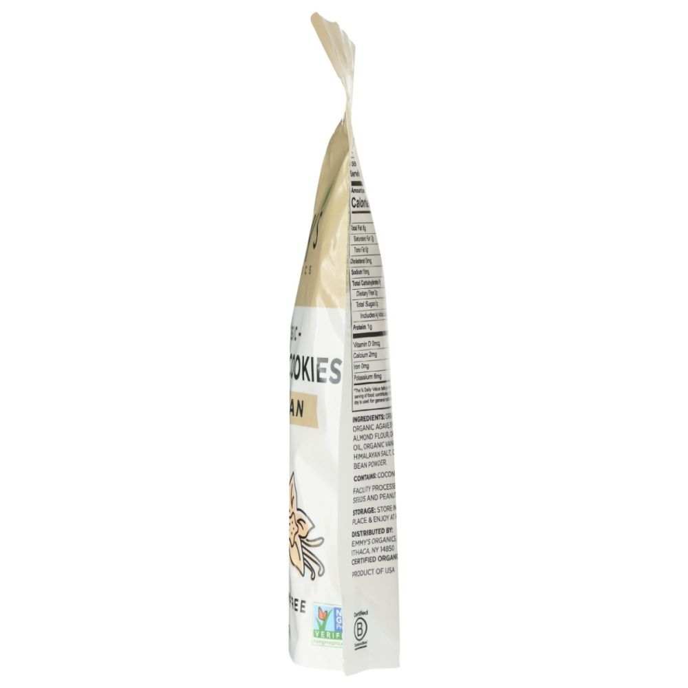 EMMYS ORGANICS: Coconut Cookies Vanilla Bean, 6 oz