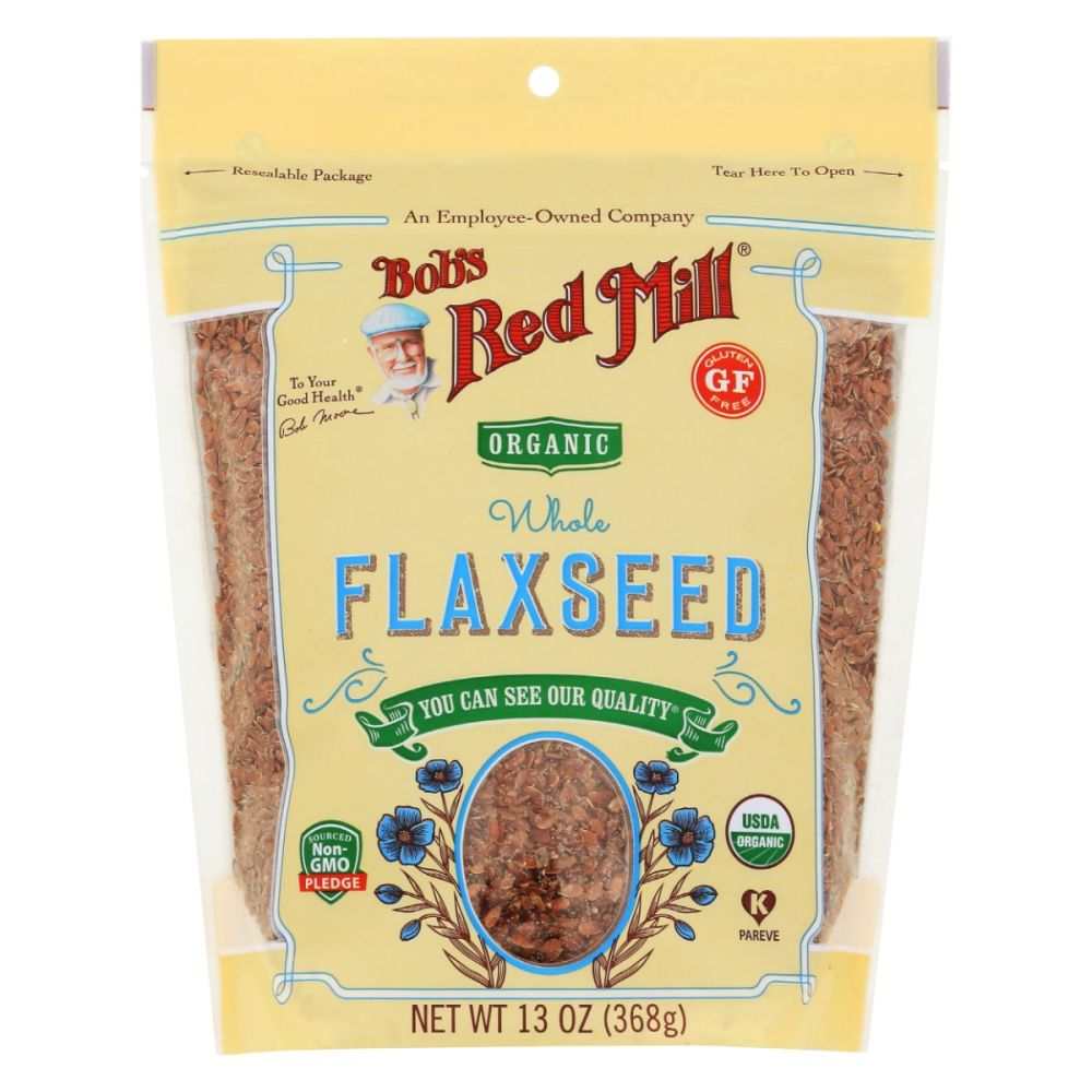BOB'S RED MILL: Organic Brown Flaxseed, 13 oz
