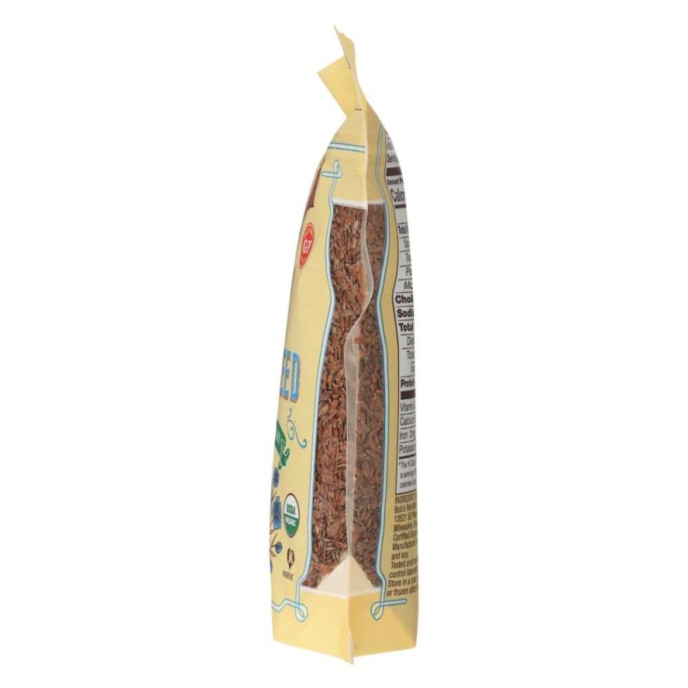 BOB'S RED MILL: Organic Brown Flaxseed, 13 oz