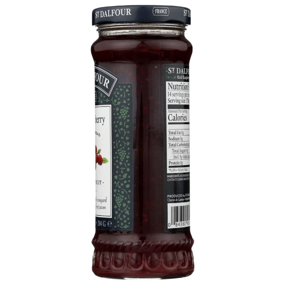 ST DALFOUR: Red Raspberry, 10 oz