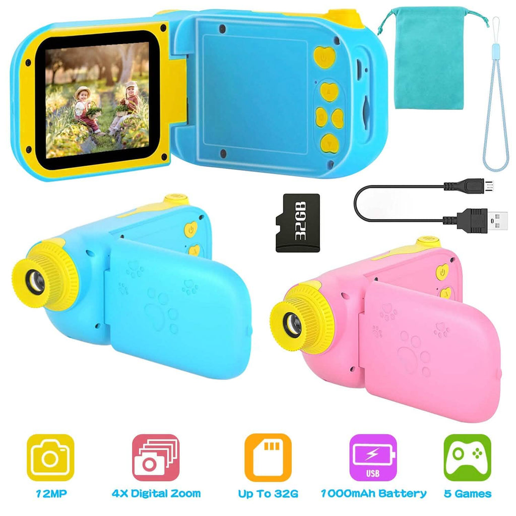 Appareil photo numérique pour enfants Caméra vidéo pour enfants