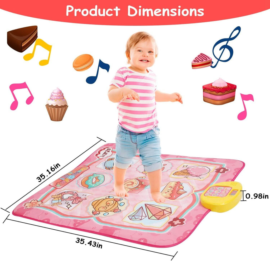 Kids Electronic Music Dance Pad with 6 Modes