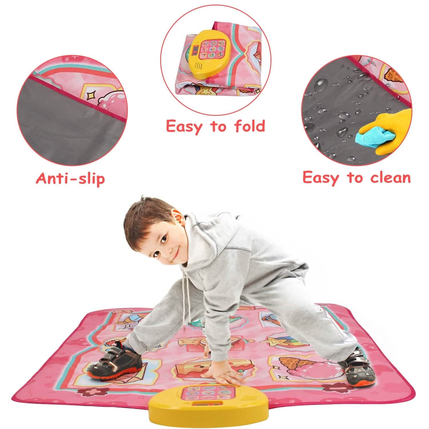 Kids Electronic Music Dance Pad with 6 Modes