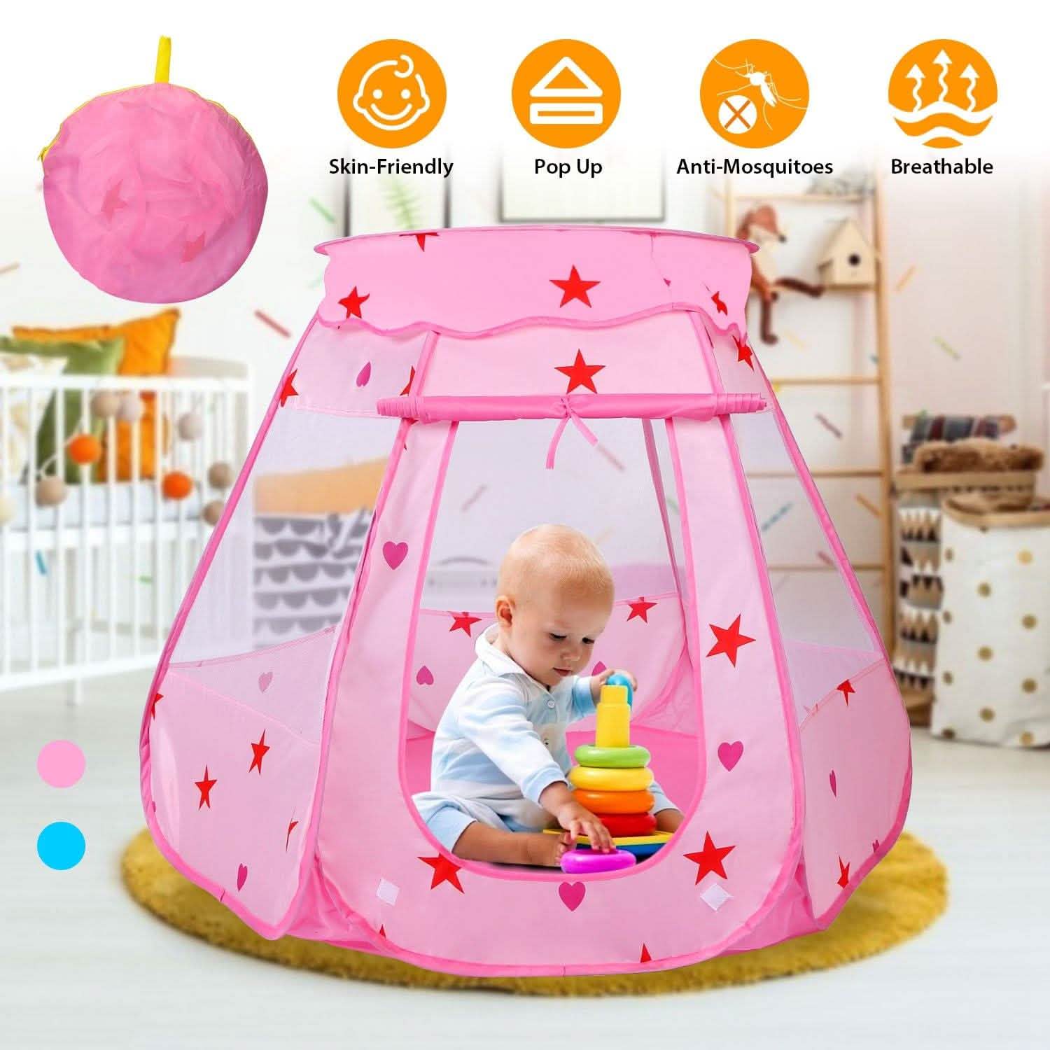 子供用 ポップアップ プリンス＆プリンセス 幼児用プレイテント