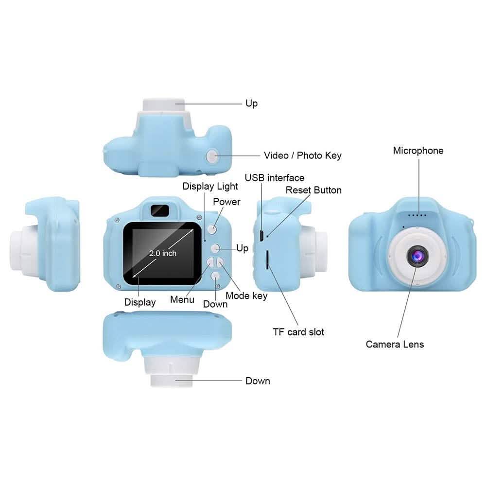 Appareil photo numérique rechargeable pour enfants