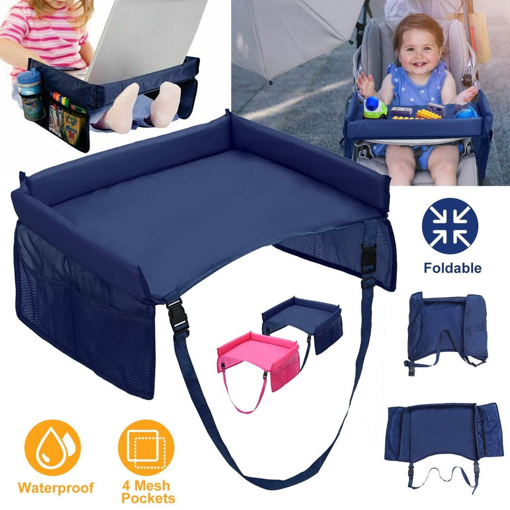 Plateau de voyage de sécurité pour enfants, étanche, pour siège auto