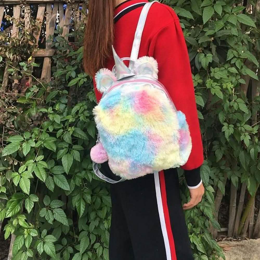 子供用ソフトタイダイユニコーンバックパック