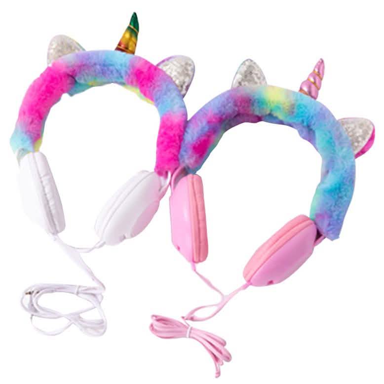 Kids Unicorn Headset with Microphone