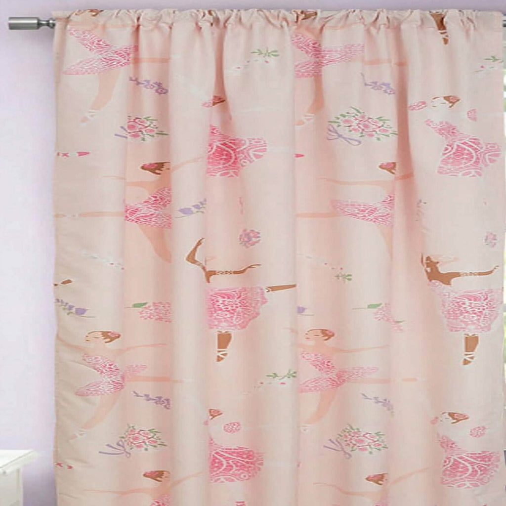 Kidz Mix Dancing Ballerinas Shower Curtain