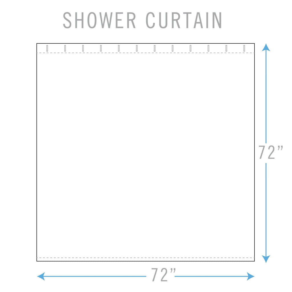 Kidz Mix Level Up Glow-in-the-Dark Shower Curtain