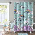 Rideau de douche Licorne Magique Kidz Mix