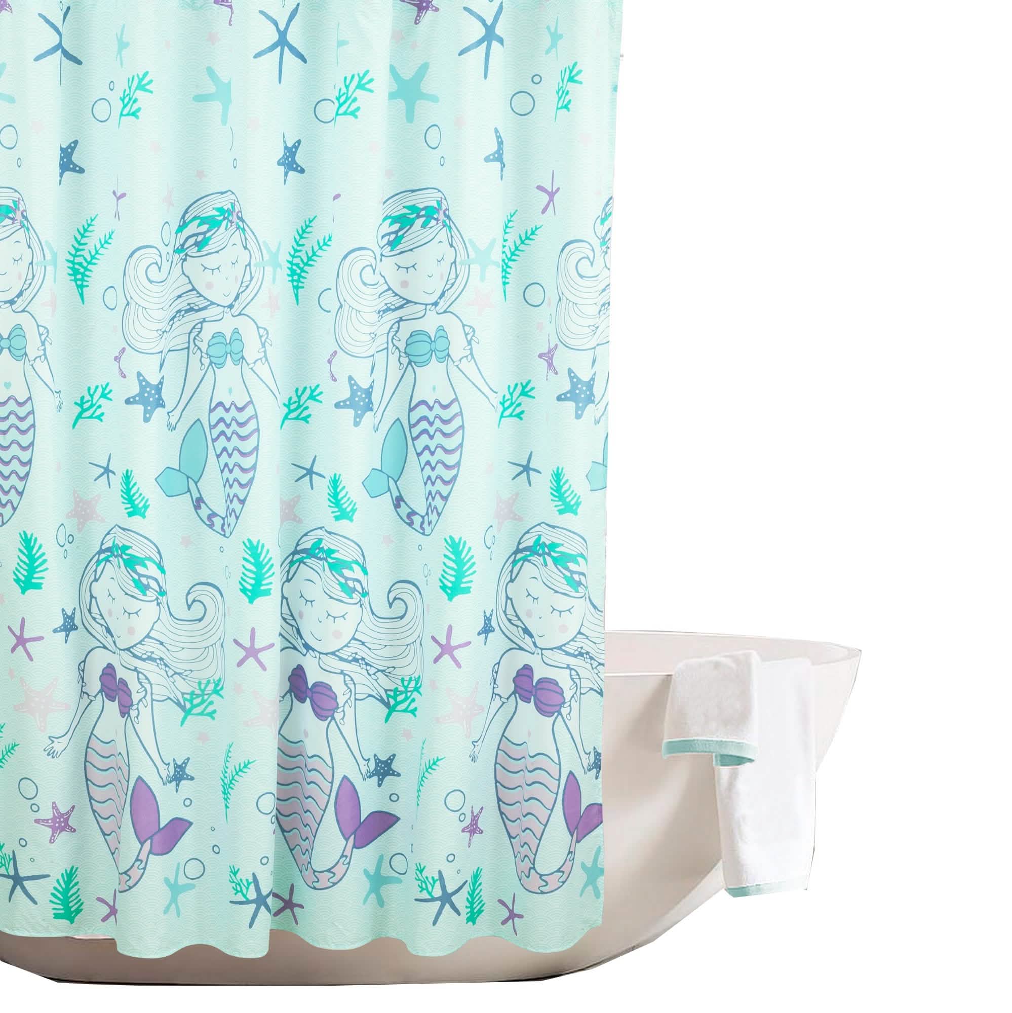 Kidz Mix Mystical Mermaid Shower Curtain