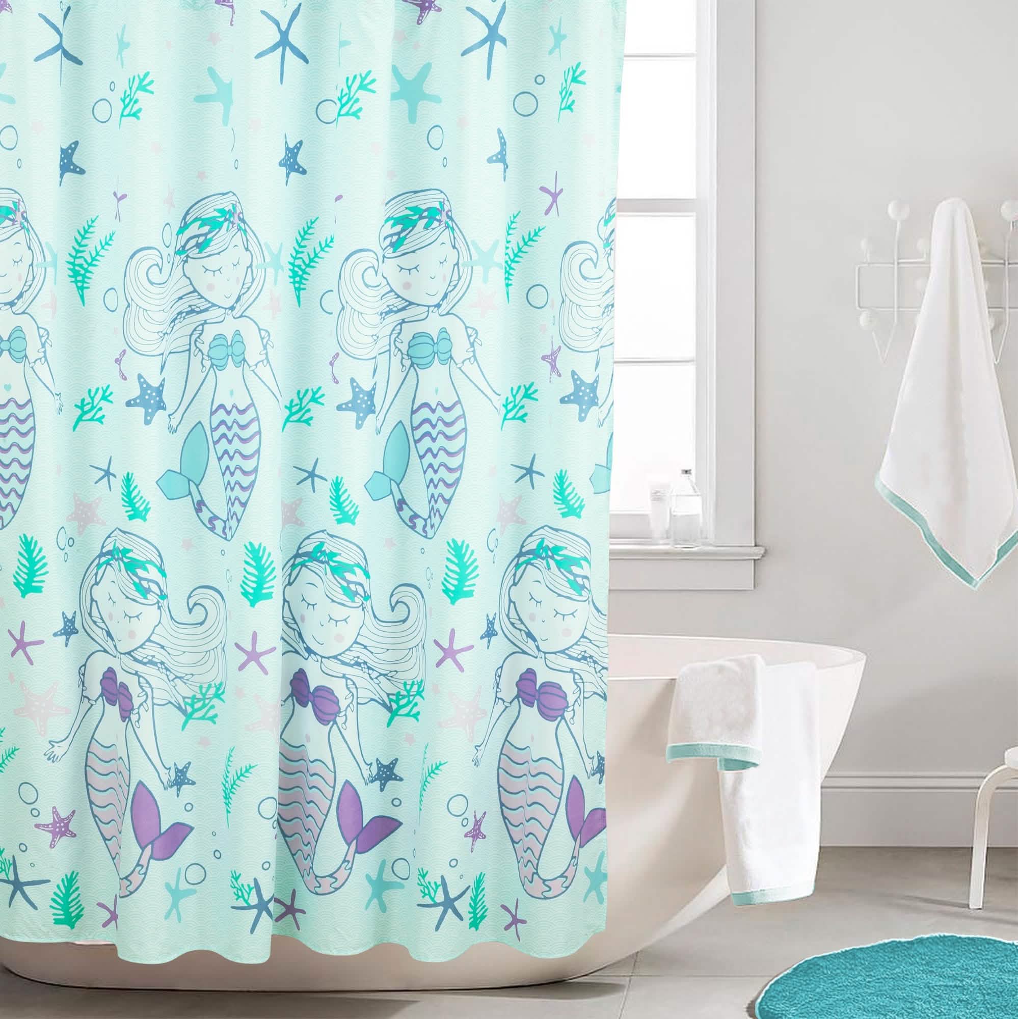 Kidz Mix Mystical Mermaid Shower Curtain