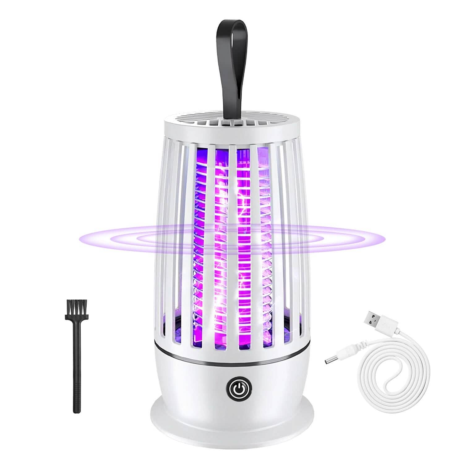 Lampe anti-moustiques avec piège à insectes et sangle veilleuse