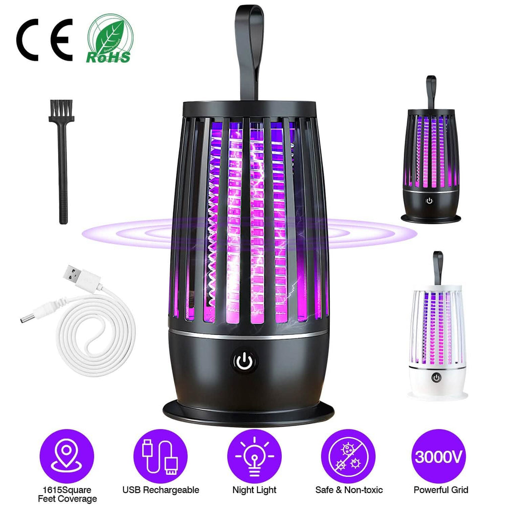Lampe anti-moustiques avec piège à insectes et sangle veilleuse